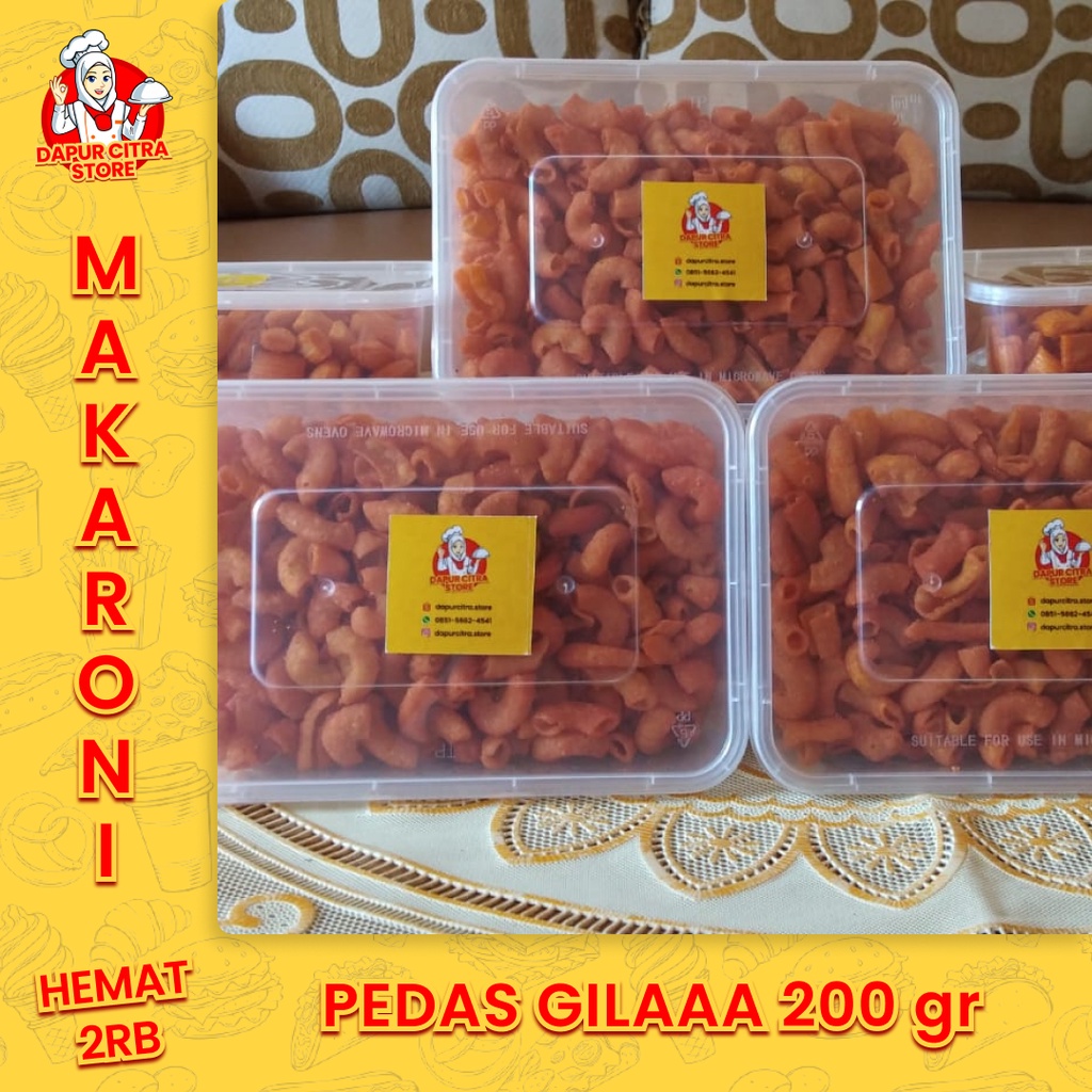 

MAKARONI PEDAS GILAAA 200 gr - BOX - HEMAT 2RB - OPEN RESELLER