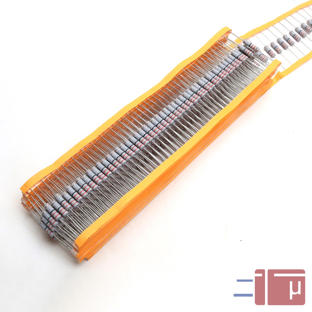 Resistor 33R 33 Ohm 2W Metal Oxide 5% Taiwan Kaki Tembaga