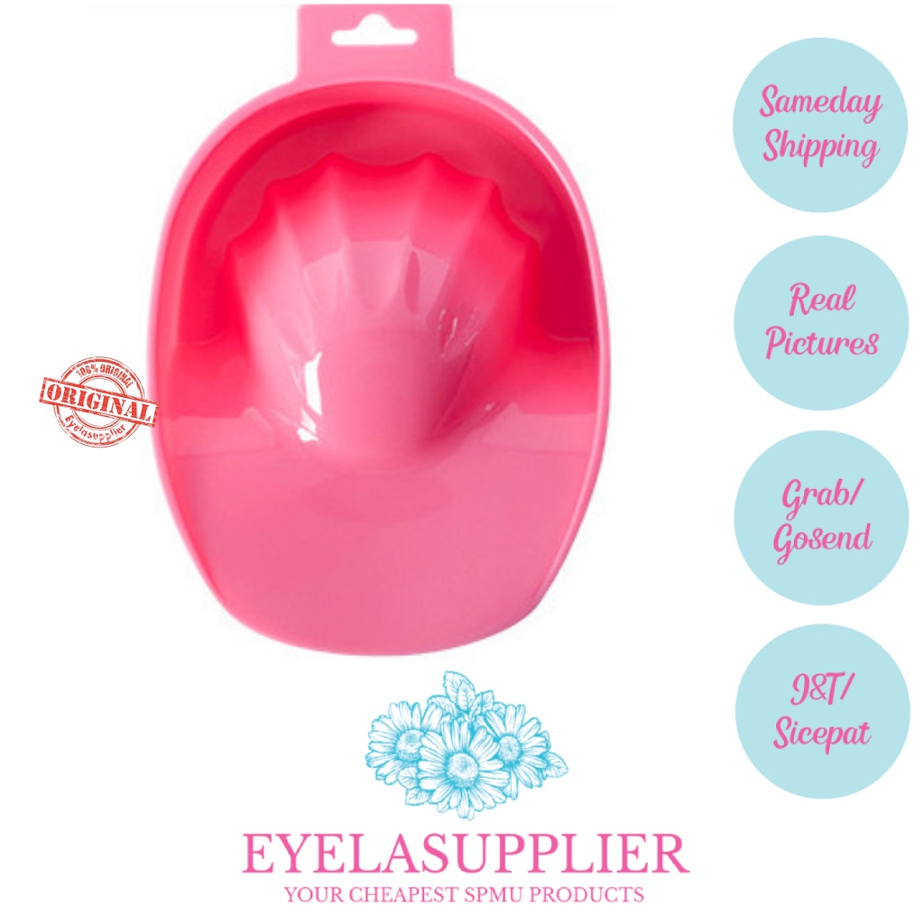 Manicure Bowl Rendaman Tangan Wash Hand Nail Art Soak Removal Peralatan Perawatan Kuku Nailart Spa