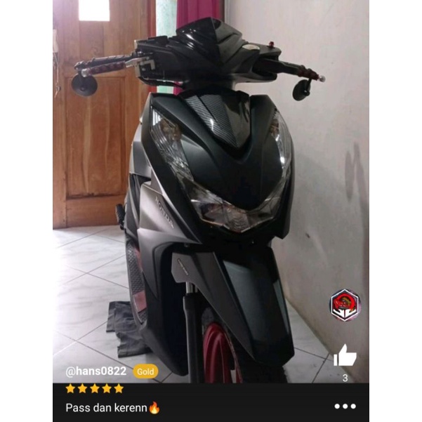 Visor Costum Beat New 2020 /Visor Beat Delux 2018-2021/Visor Beat LED Murah /Visor New beat  2021