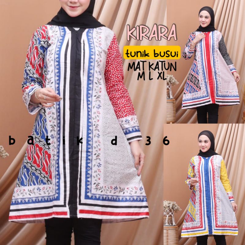 Tunik batik busui katun motif parang Atasan Baju kasual wanita cewek cewe ibu ibu modis fashion keren kece seragam kantor pabrik kerja mantenan nikahan nikah seragam modern kekinian termurah