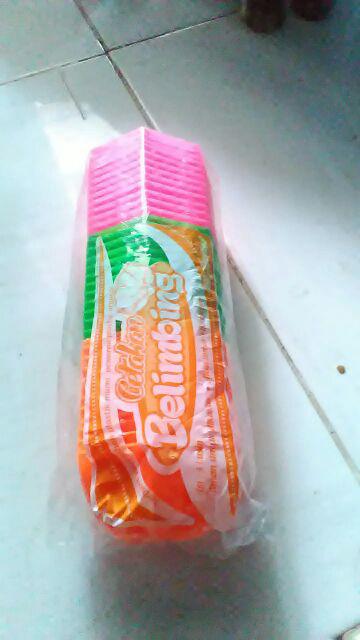 Cetakan Plastik Bentuk Belimbing 3 Lusin