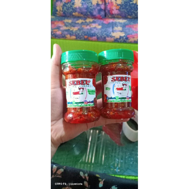 

SEBEL (SERBA SAMBAL)-CUMI/TERI/REBON/JENGKOL/PETE/CUMI CABE IJO/TERI CABE IJO/IKAN SUIR