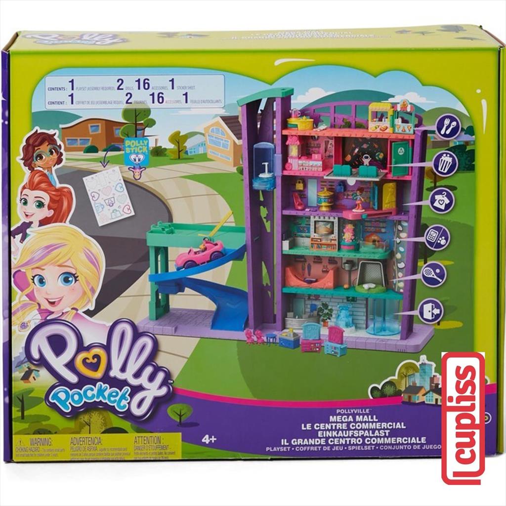 Polly Pocket GWV02 Pollyville Mega Mall