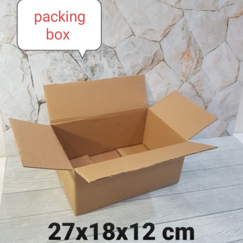 

uk.27x18x12cm.single wall luar dalem polos