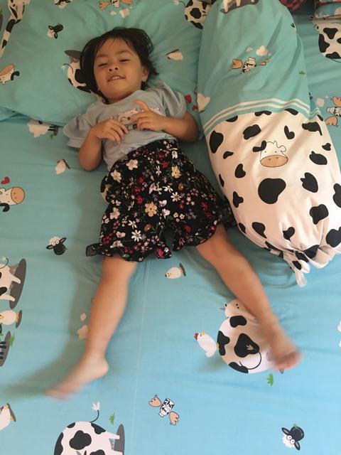 Sprei Anak Anti Geser Katun Lokal Motif Captain Whale | Seprei Motif Whale