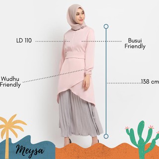 DRESS BAJU  MUSLIM WANITA ARSYA GAMIS  DRES PESTA FASHION 