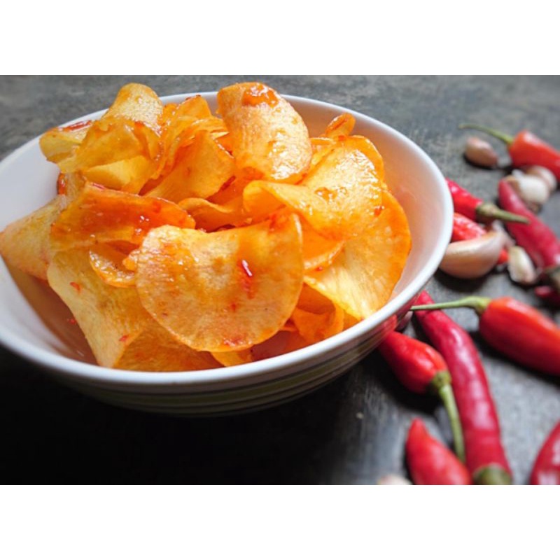 

keripik singkong balado (pedas)