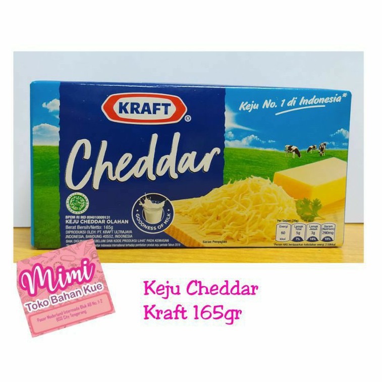 

Keju Cheddar Kraft Pizza Roti 150gr