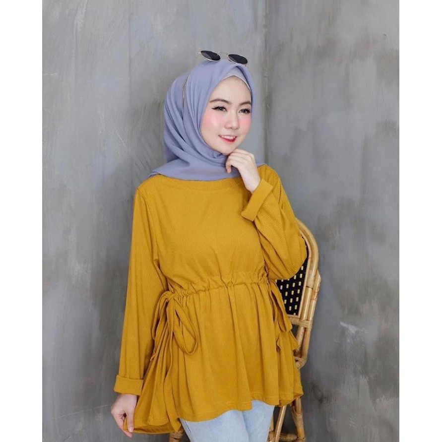 NICOLE BLOUSE/atasan murah/pakaian wanita/blouse wnaita