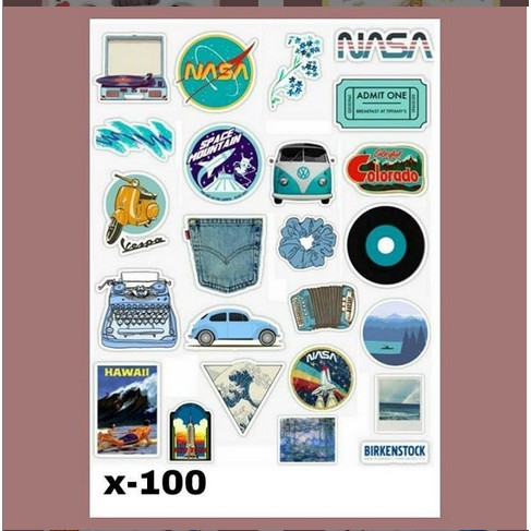 

STIKER TUMBLR X-100