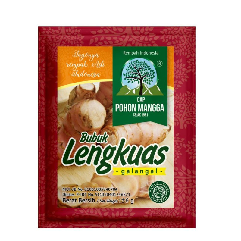 

Bumbu bubuk Lengkuas cap pohon mangga