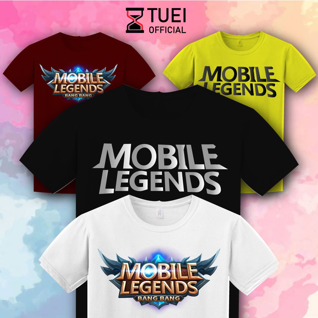 Baju Kaos Custom DTG Cotton Combed/GAMES/GAME/GAMERS/GAMER/MOBILE LEGENDS/ML1-4