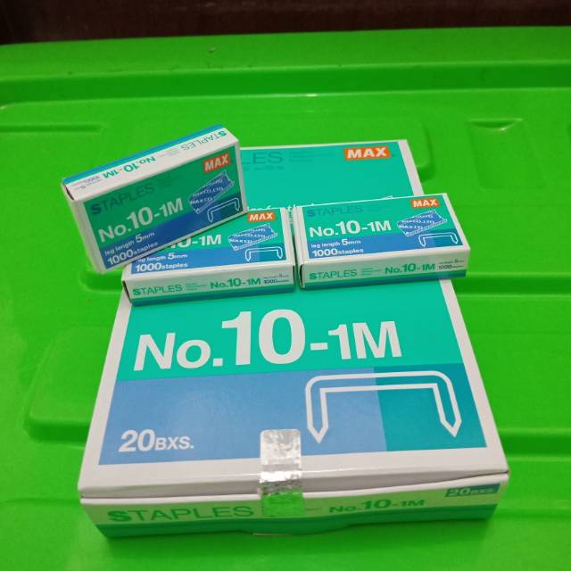 

Isi steples Max no 10