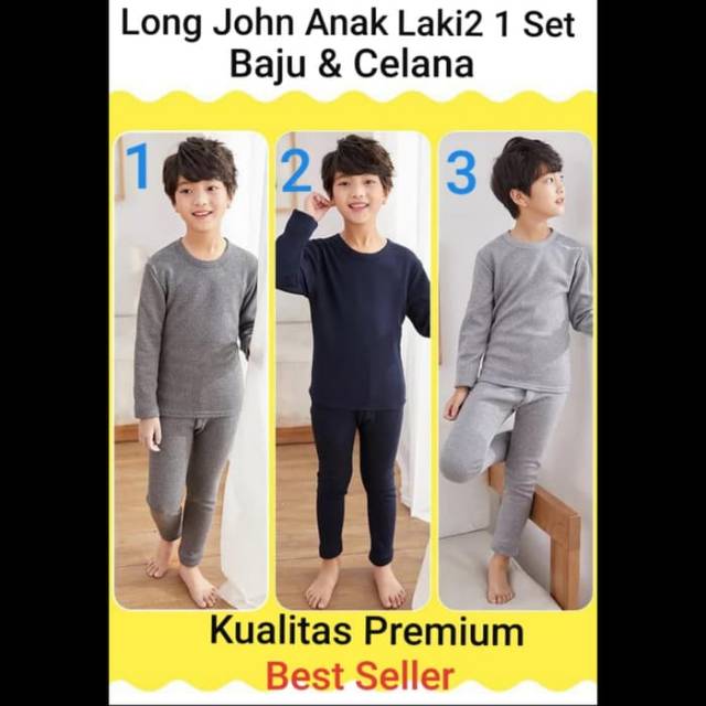 Long John Anak / Pakaian Musim Dingin Anak 01