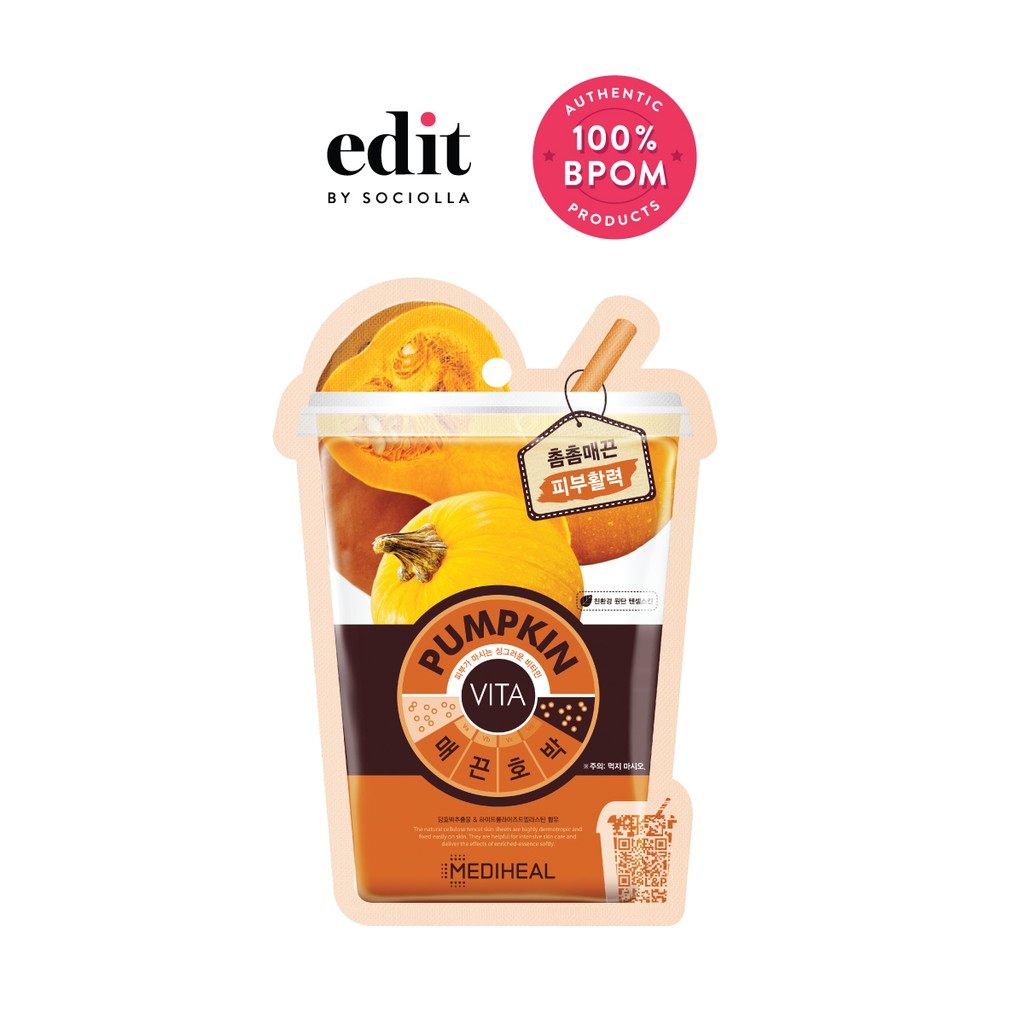 

Mediheal Pumpkin Vita Ade Mask- Size: 20 ml - Edit by Sociolla