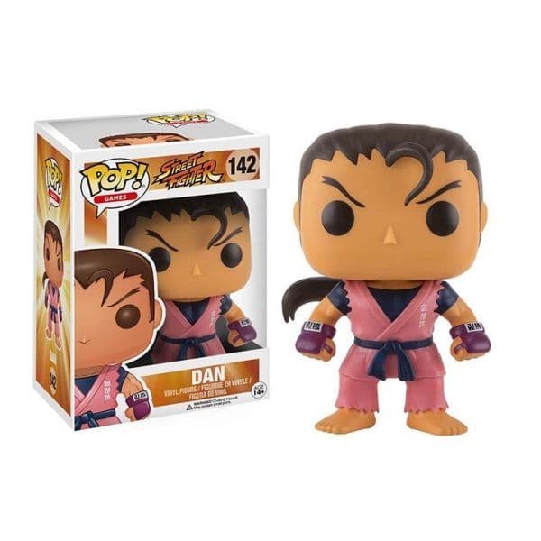 Funko Pop! Games 142 Street Fighter Dan Original Figure #142