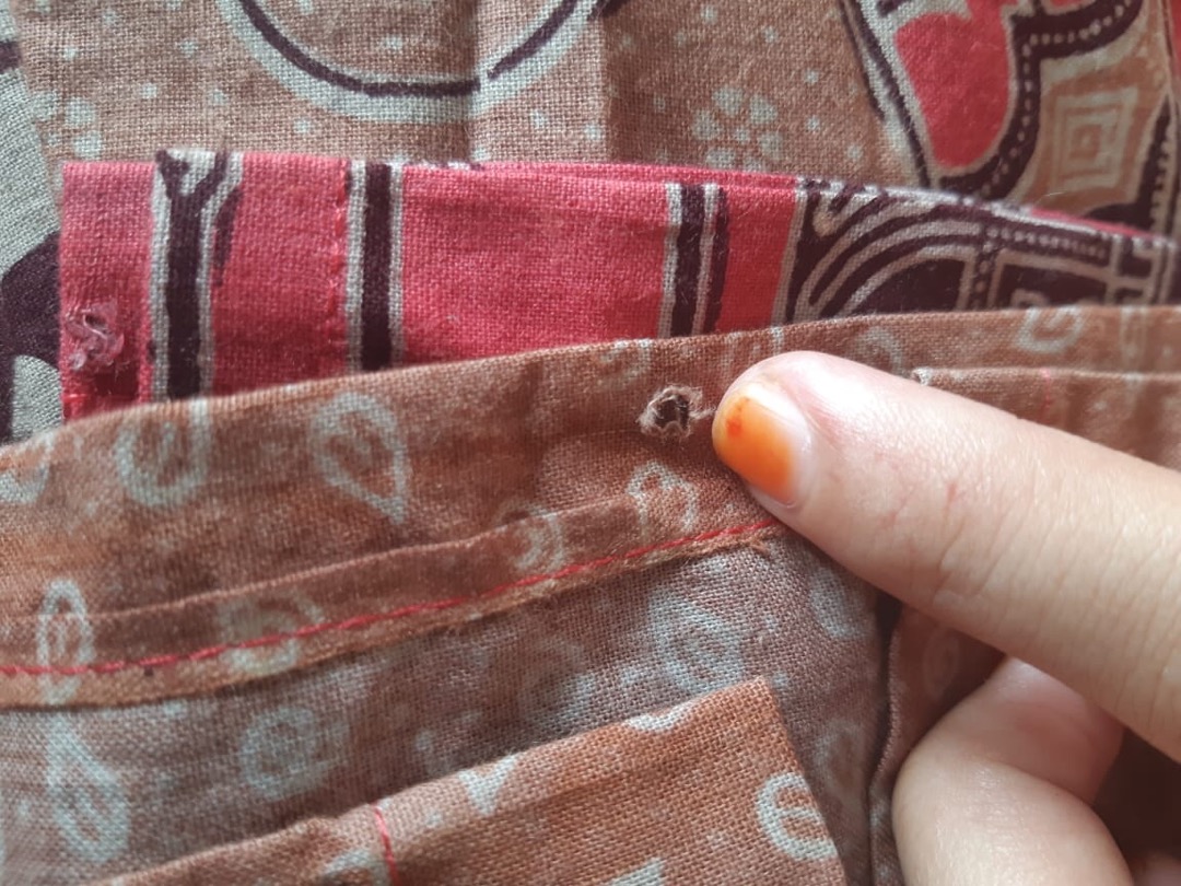 Maura Couple - Sania Ruffle Batik Couple Ori Ndoro Jowi Garansi Termurah Shopee - Batik Solo Modern