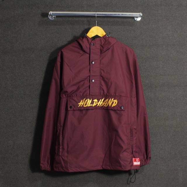 Jaket cagoule taslan anti air holdhand