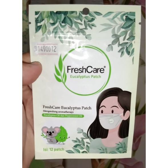 fresh.care,eucalyptus.patch,masker sticker bibir ni buat bibir ye