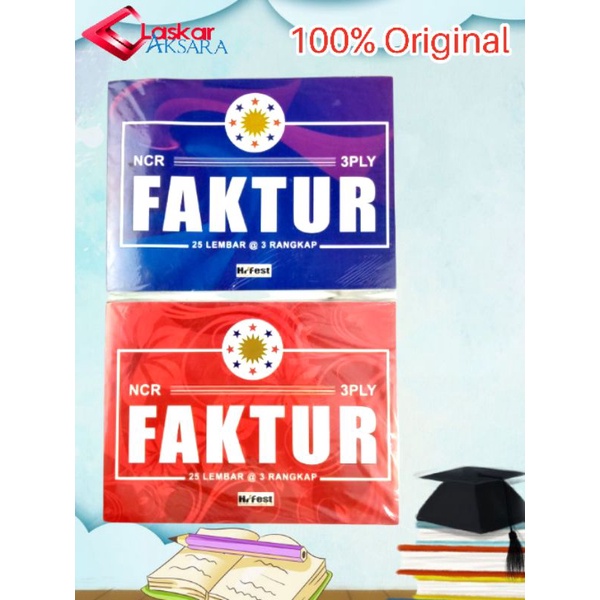 

Buku Faktur 3 Rangkap Hi-fest 25 Lembar