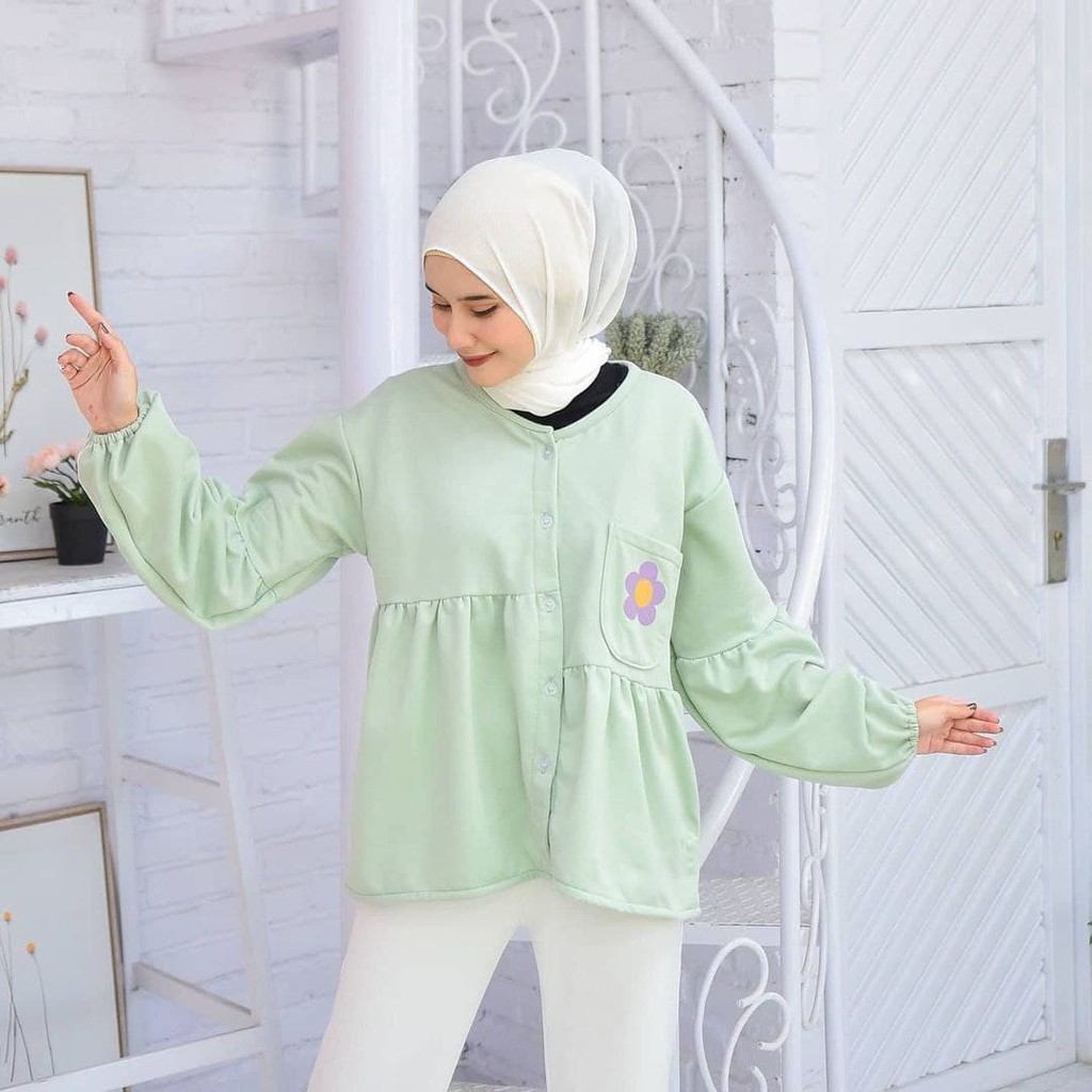 Nara Grosir - Kaory Sweet Outer | Fashion Terkini | Sweater Termurah