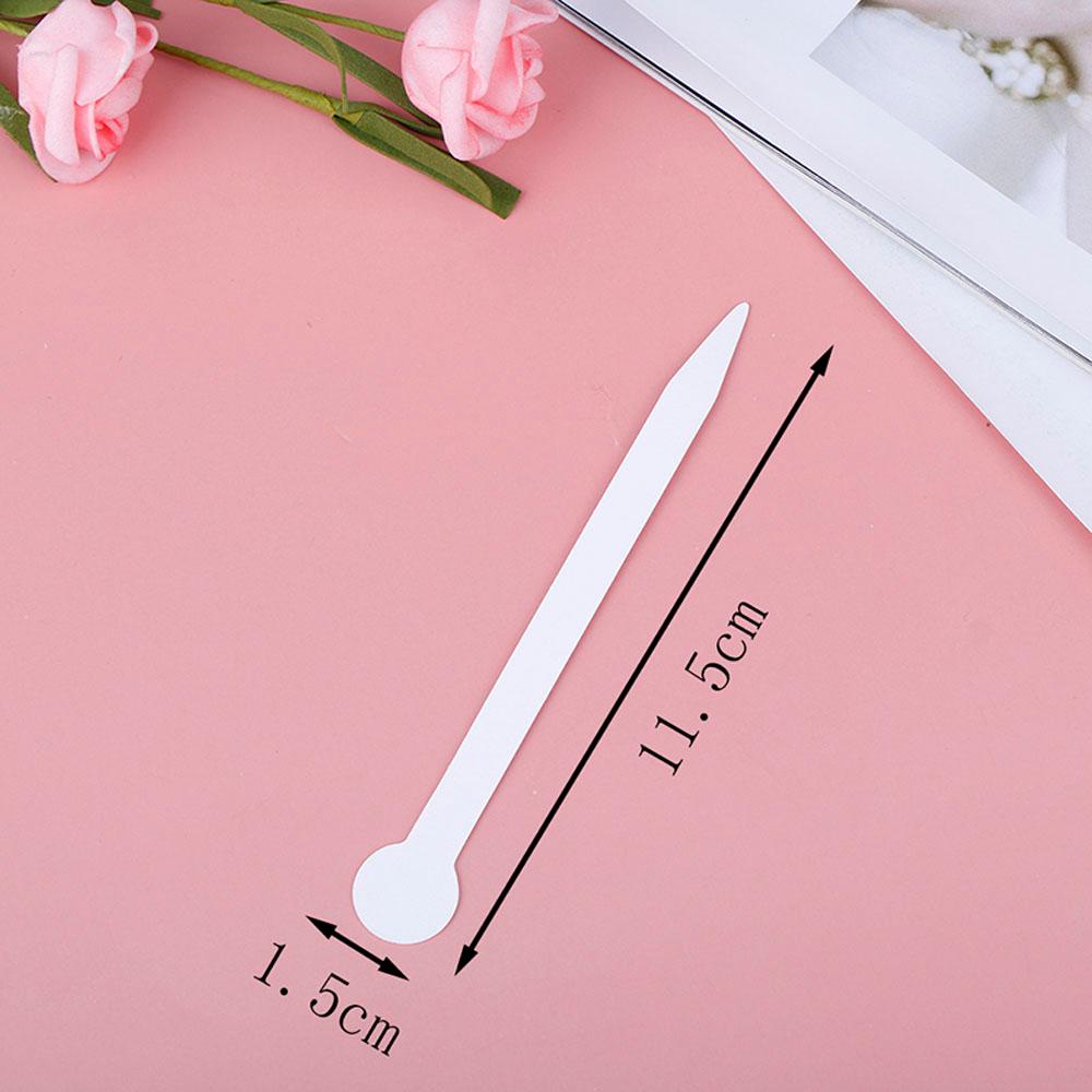 Nickolas1 Kertas Tes Parfum15 * 15mm 100pcs Kertas Parfum Stick Essential Oils Paper Strips Pointed Shaped Test aromatherapy Fragrance Test