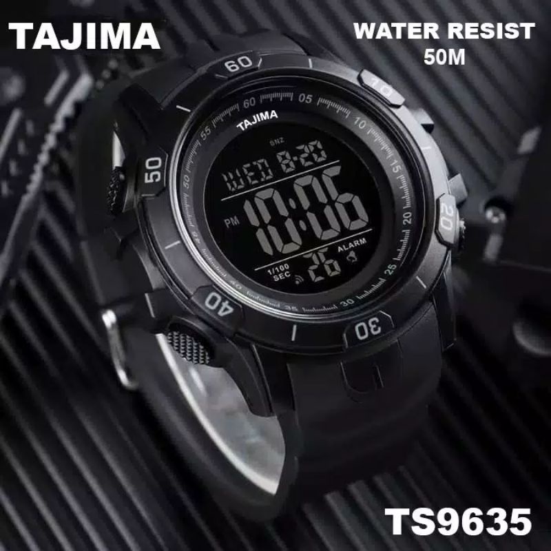 JAM TANGAN TAJIMA TAHAN AIR 50M GARANSI 1 TAHUN