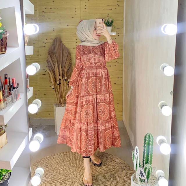 Real pic
Original dan Termurah Maxi Dress Zara /Tunik Zara Import