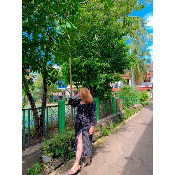 SKOUTWEAR | Lilyana Polka Skirt (Petite Size to Plus Size)