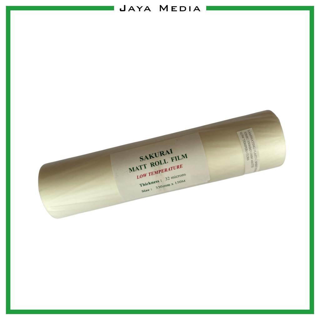 

Sakurai Plastik Laminating Matt Roll Film 32 microns