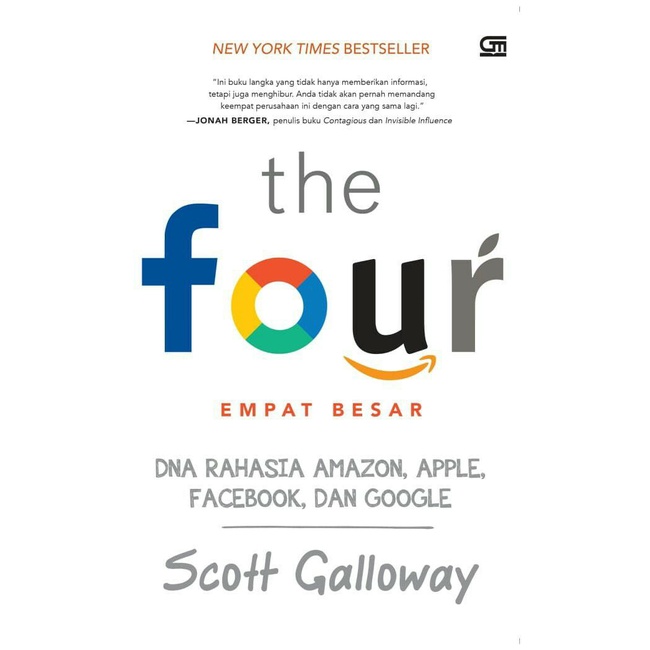 Buku Bisnis : The Four DNA Amazon Facebook Google Scott Galloway