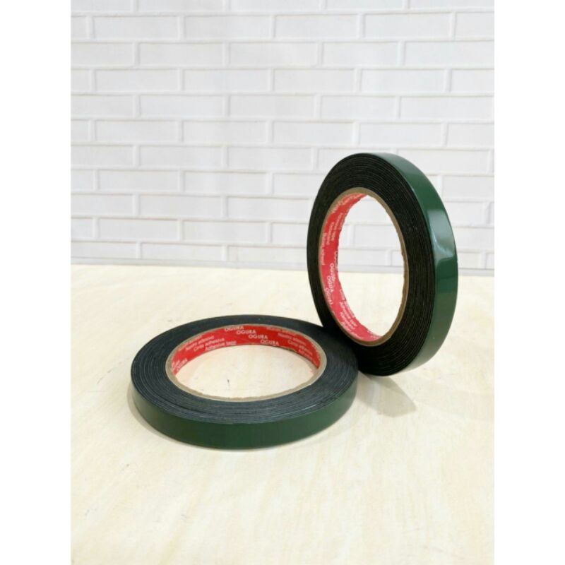 

Double Tape / Dobel Tip 1/2 Inch PE Foam Hijau - Solasi Busa