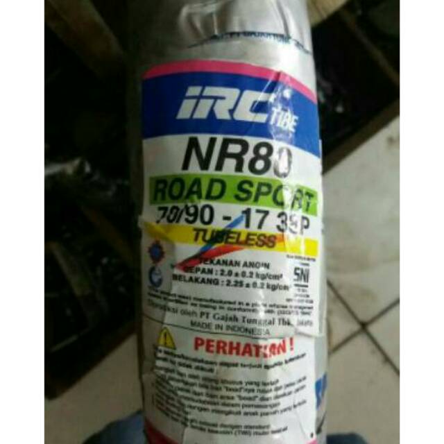 ban luar 70 90 17 nr80 IRC