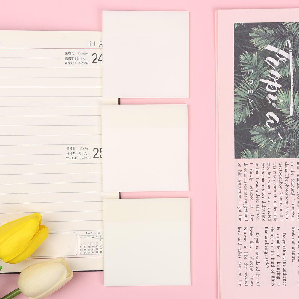 R- Sticky Note Transparan Motif Bunga Untuk Sekolah