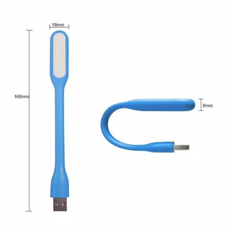 Lampu USB Led Portable Fleksibel Fleksible - Led Senter Model Sikat Gigi