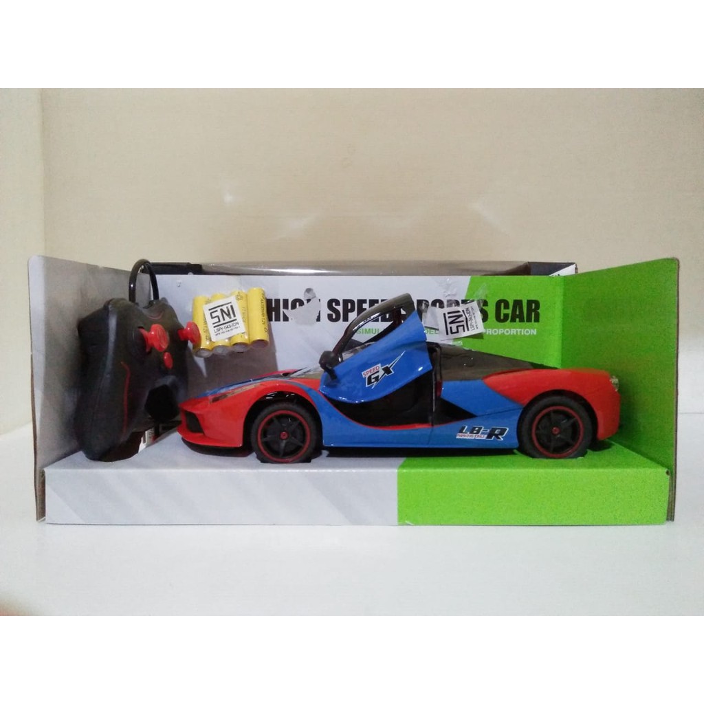mainan anak mobil remote control R/C 1:16 Lamborghini Ferrari BESAR