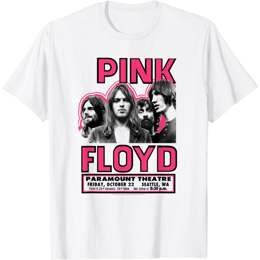 Baju Kaos Pink Floyd Live at The Paramount T-Shirt - Kaos Dewasa - Kaos Pria - Kaos Wanita - Kaos Ce