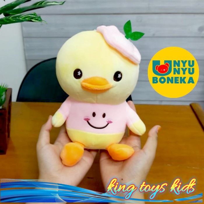 Boneka Import duck bebek Smile animal kado ultah baby kids bts Kado