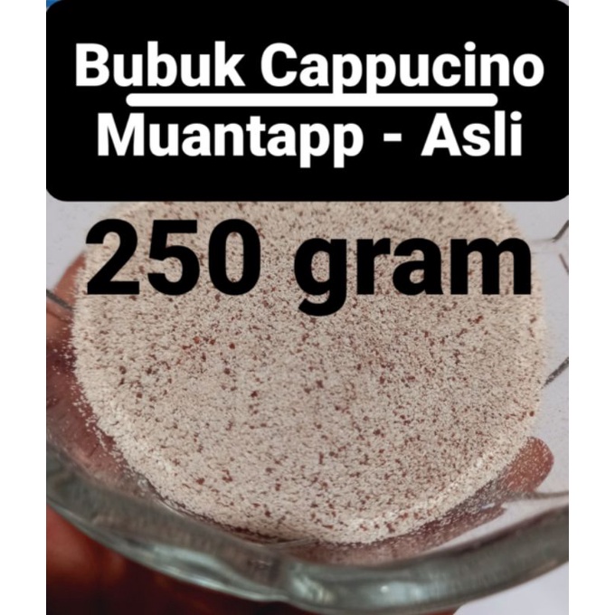 Bubuk Cappucino isi bersih 250gram-¼ kg