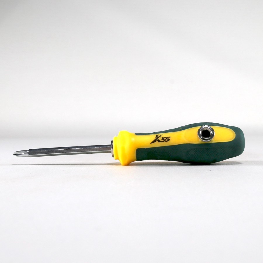 K55 OBENG 3 Way Plus Minus Screwdriver Obeng T