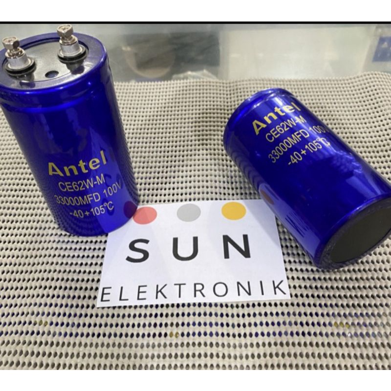 Elco 33000uf 100v Antel 33000 uf 100 volt