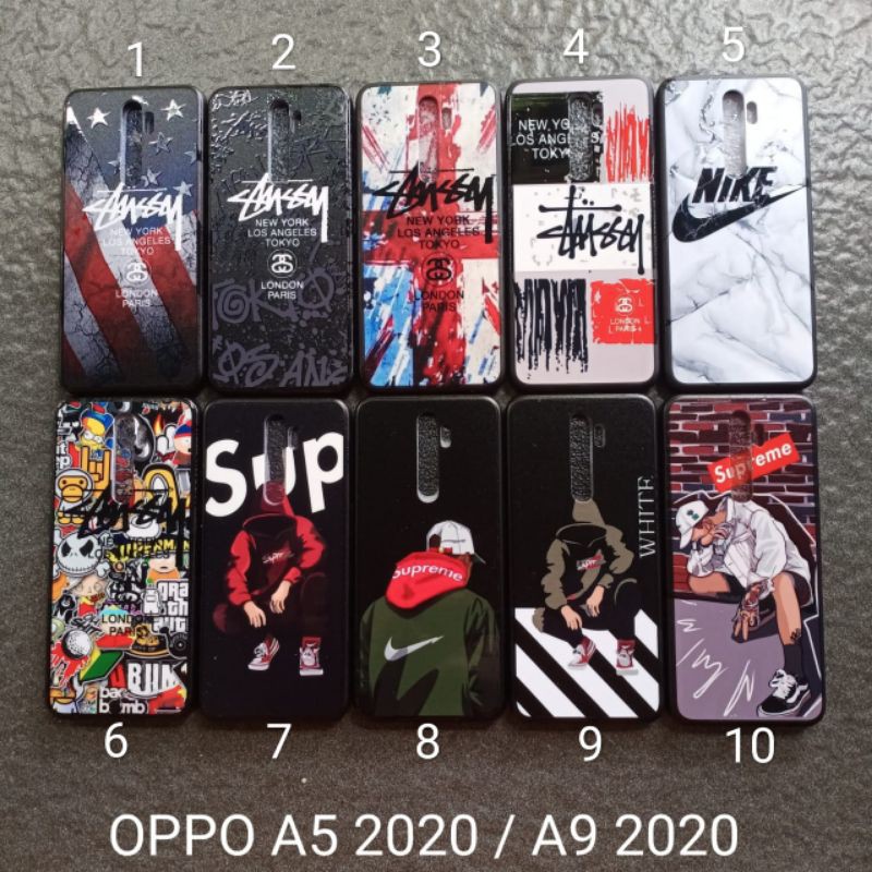 Case gambar Oppo A5 2020 . A9 2020 motif cowok ( 7 motif ) soft softcase softshell silikon cover casing kesing housing