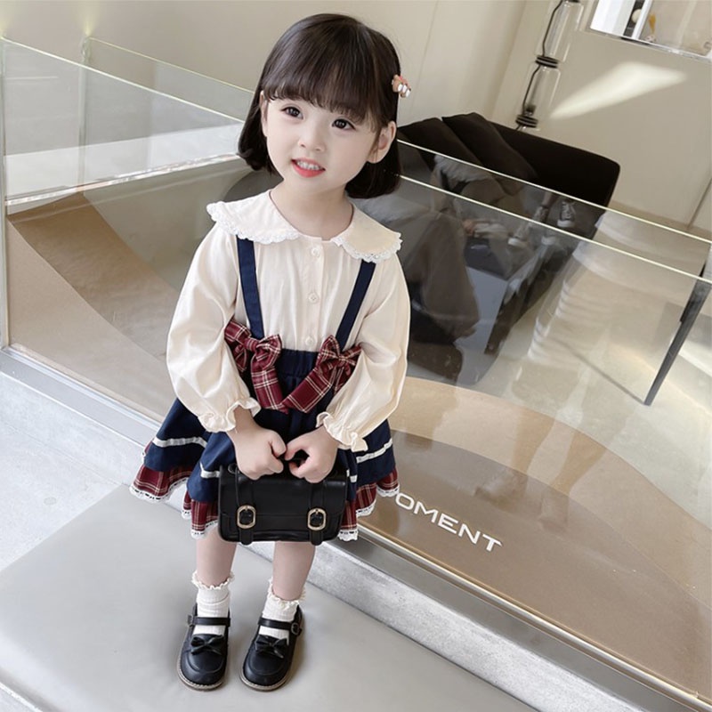 D- 834 DRess VINTAGE PITA2  / Dress katun anak cewek import / Dress baby import / Dress anak bayi lucu / Pakaina anak cewek import / Dress pita anak cewek / Dress anak 2 tahun-7
