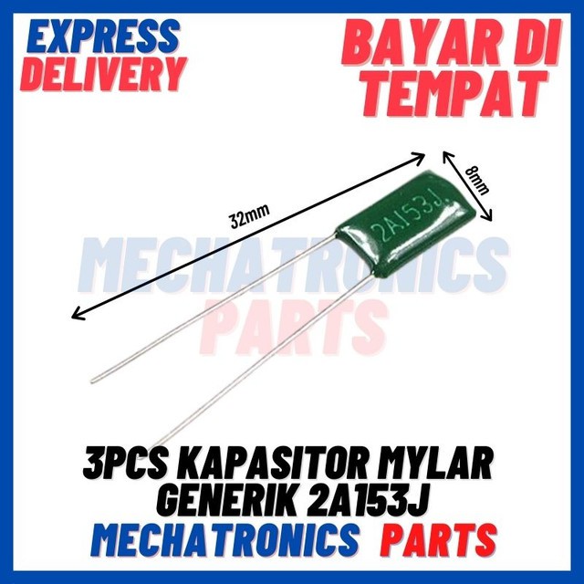 [PAS-9281] KAPASITOR MYLAR GENERIK 2A153J