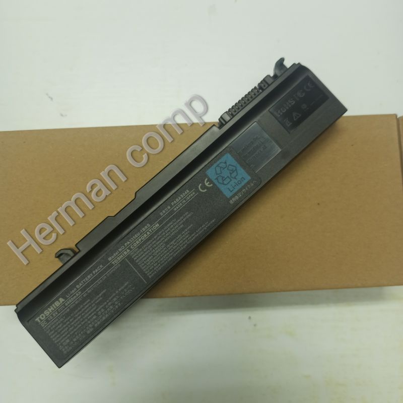 Original Baterai Toshiba Satellite Dynabook PABAS214 PABAS161 PA3356U