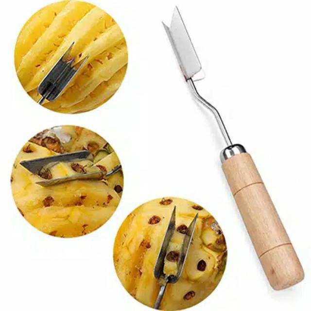 Alat pemotong / pengupas buah nanas