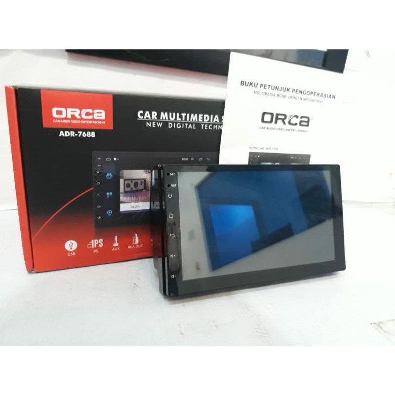 Doubledin ORCA ANDROID ADR 7688 7in Bergaransi