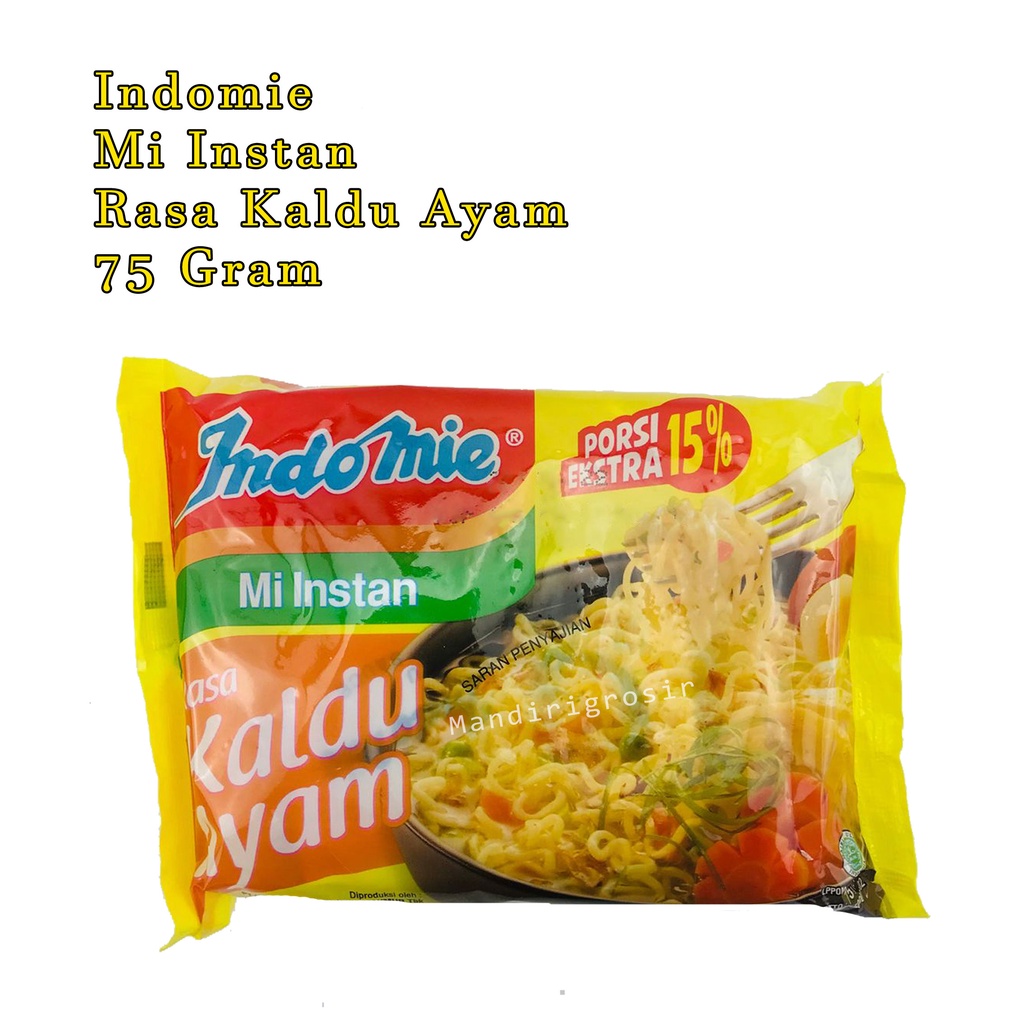 Mie instan * Indomie * kaldu ayam