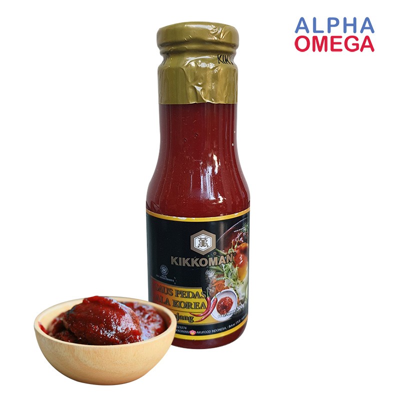 

KIKKOMAN GOCHUJANG SAUCE 300 GR - PASTA SAUS PEDAS ALA KOREA HALAL